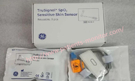 GE TS-SE-3 TruSignal 재사용 가능한 SpO2 센서 민감한 피부 성인 소아 유아 신생아 1M 수량 3